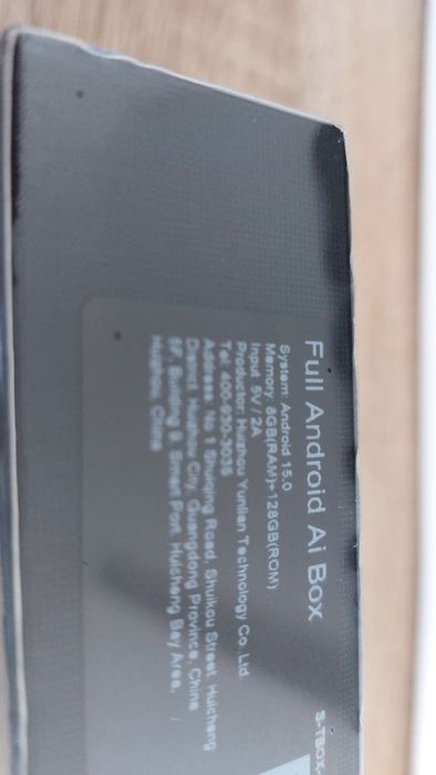 Carlinkit TBox Ultra - Android 15 - 8 RAM / 128 ROM - НОВ