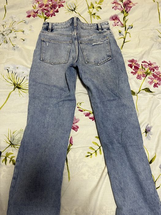 Дамски накъсани дънки