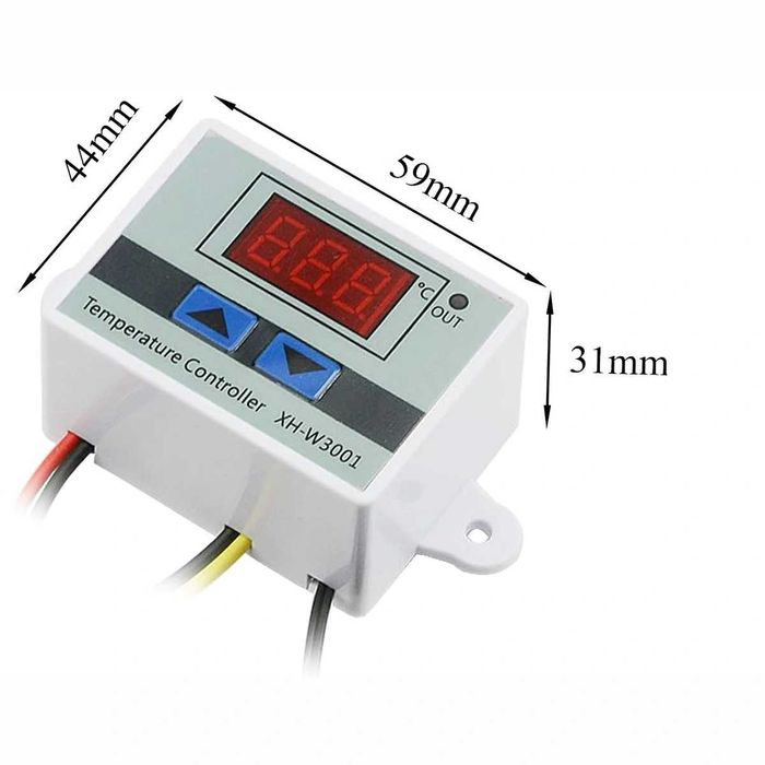TERMOSTAT electronic DIGITAL controller de Temperatura AC 220V 10A NOU