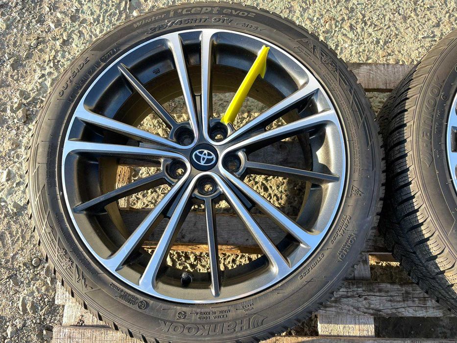 17 джанти 5х100 Subaru BRZ Toyota GT86 GR86 Scion FR-S et48 215/45/17