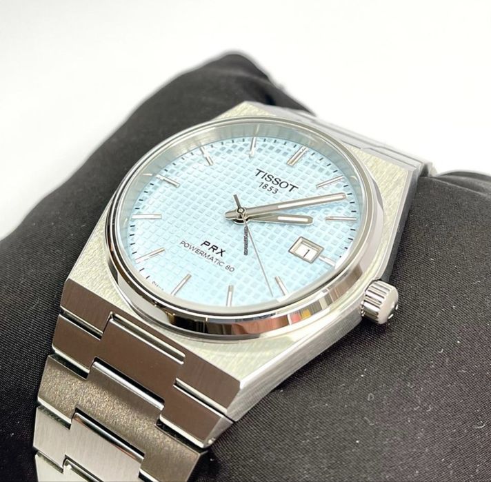 Tissot Prx Ice blue PowerMatic 80