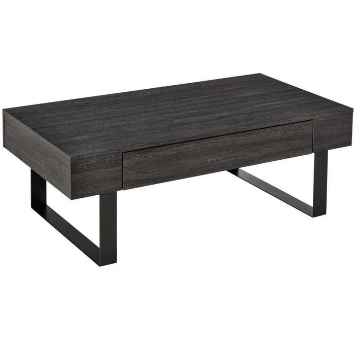 Холна маса HOMCOM, с чекмедже, метална рамка 110 x 60 x 40 см