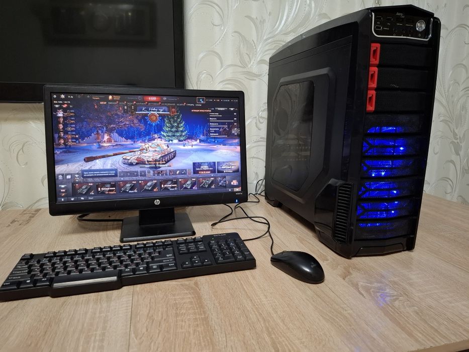 Игровой компьютер i5 3470/RX 570 4gb/8 gb/128 gb SSD/500 gb HDD