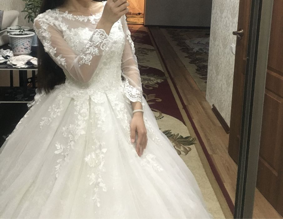 свадебное платье