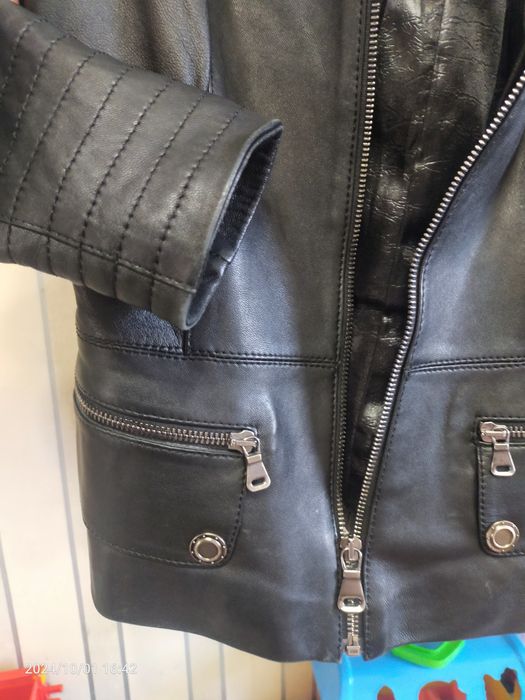 Кожаная куртка 44р.