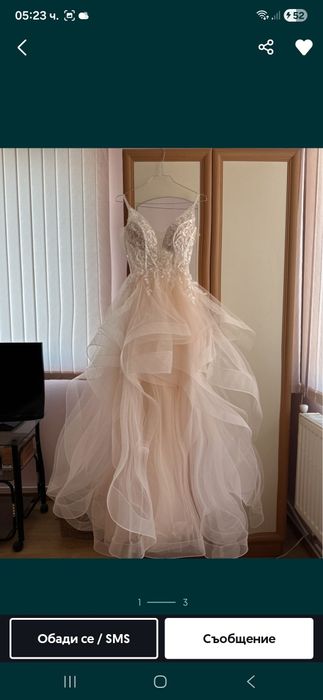 Елегантна бална рокля – като нова 
Продавам изключително красива ба