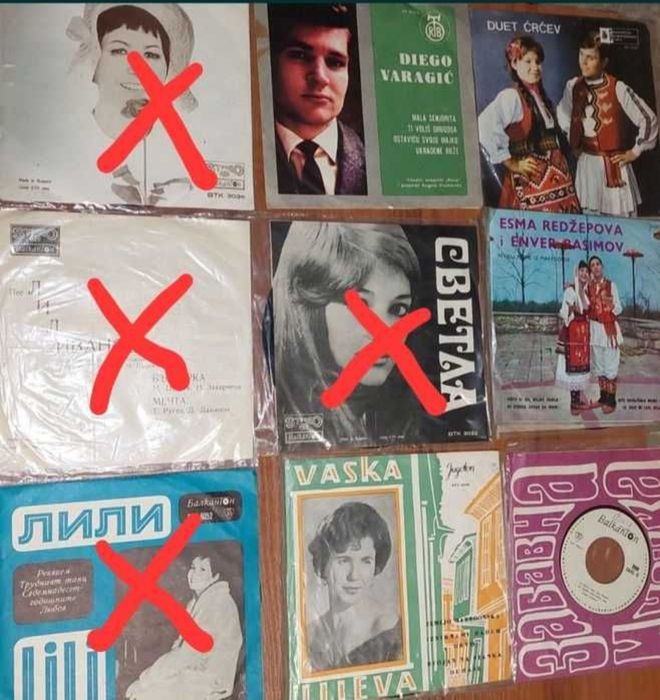 Грамофонни плочи малки и големи