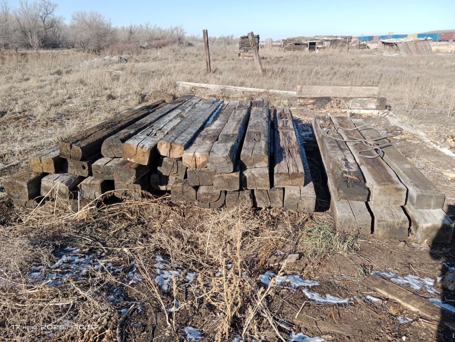 Продам шпалы строительный