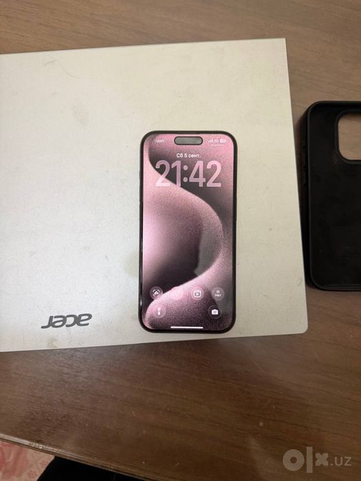 Iphone 15 pro silver 256 gb