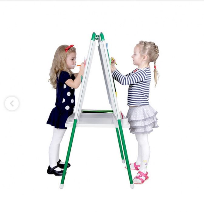 Магнитная доска NIKA kids (Россия). Мольберт развивающий, доска знаний