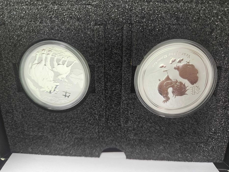 Сребърни кленов, панда, кукабура,  коала, орел, лунари, ноев ковчег