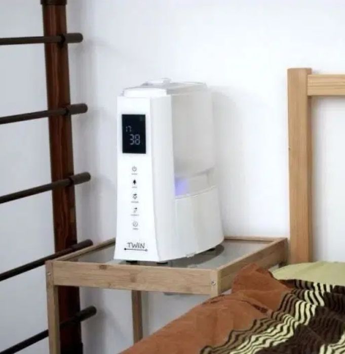 Umidificator Twin cu ionizare si telecomanda