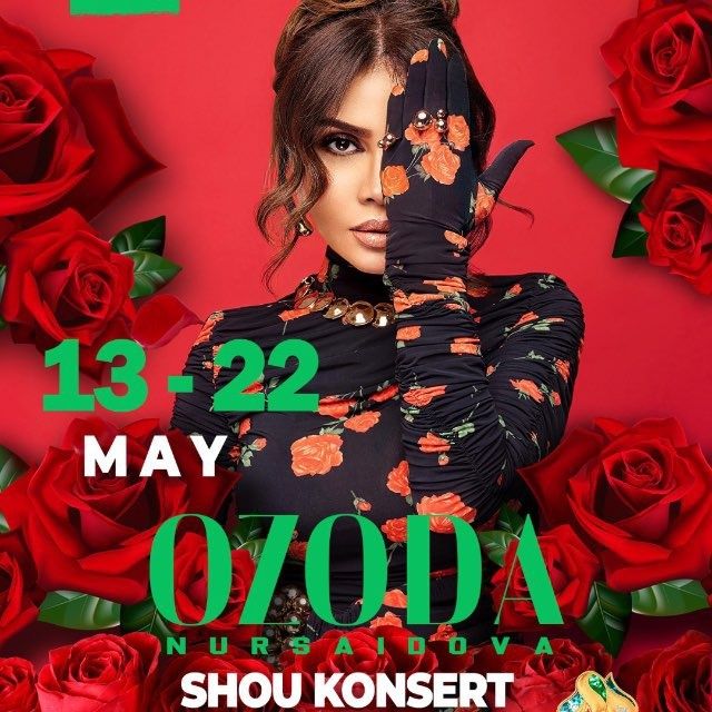 Ozoda Nursaidova Konsert Bilet Озода Нурсаидова Концерт билет