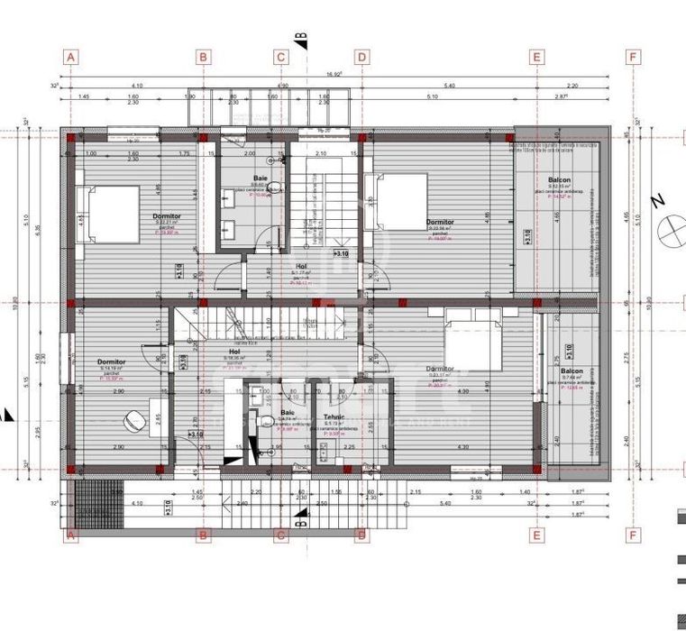 Teren autorizat duplex Grigorescu 550 mp view panoramic constructie im