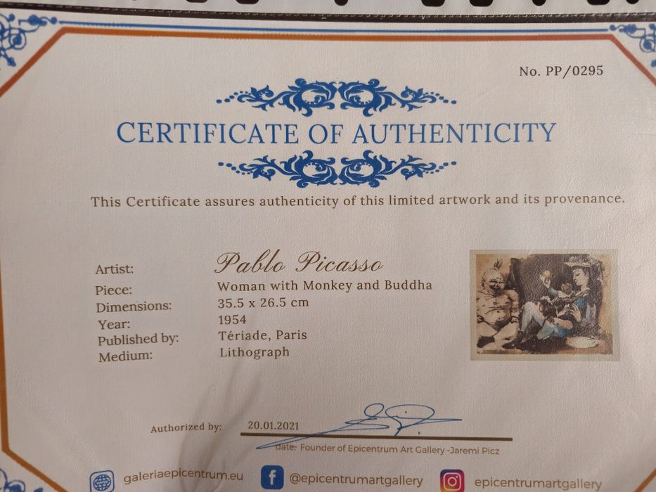 Lithografie Pablo Picasso