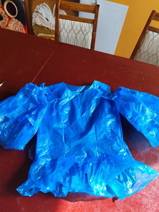 Платье из пакета