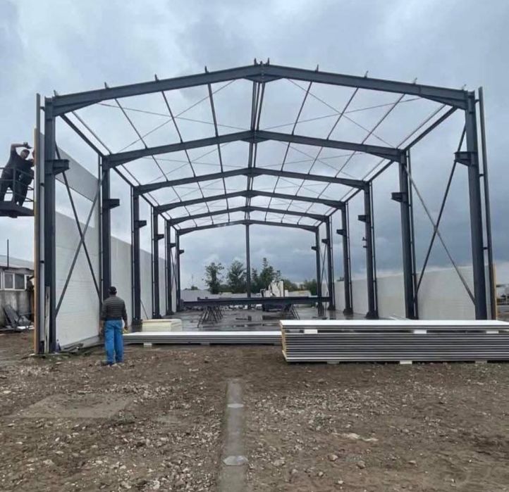 Vand structura metalica 10x20x4h la pret foarte bun.