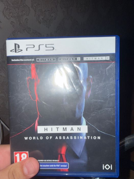 Диск для пс5 HITMAN)