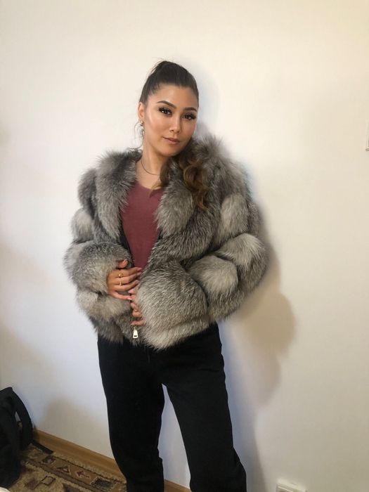 Haină de blană naturală noua