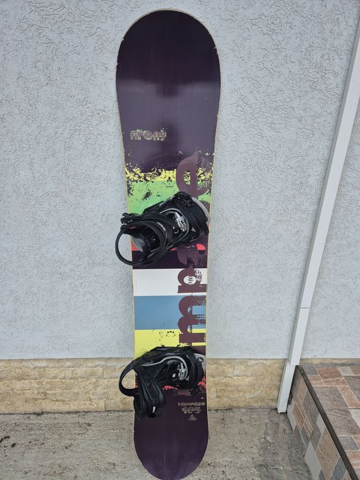 Placa snowboard profesionista cu legături Firefly originale