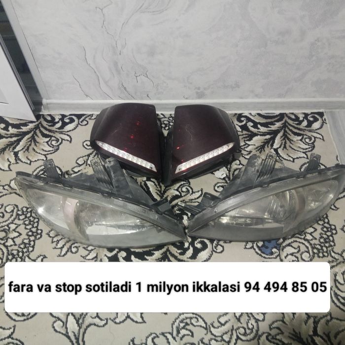 Jentira oldi va orqa fara