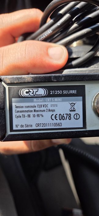 Vand statie CB CRT S MINI cu talpa magnetica noua.