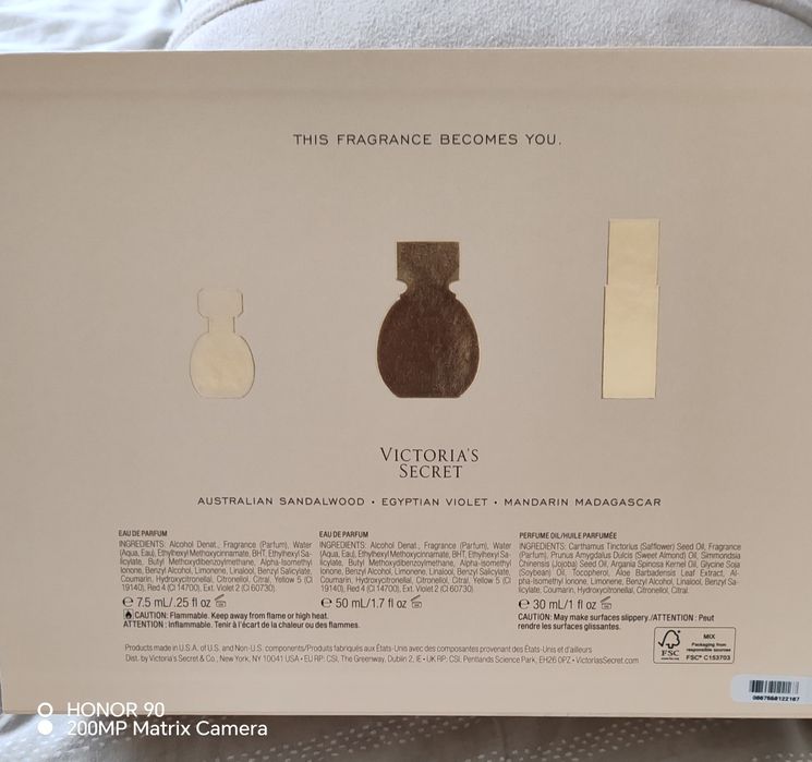 Victoria's Secret парфюм Bare - чисто нов комплект