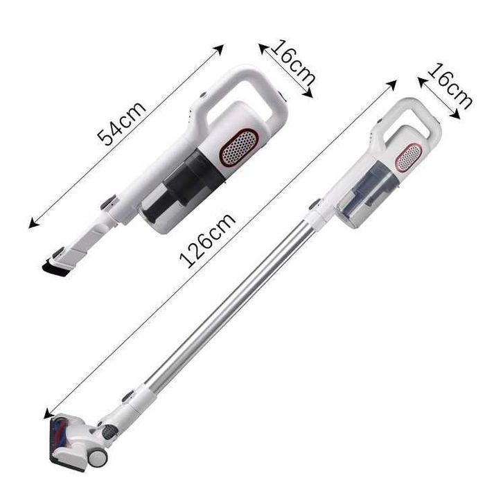 Aspirator fara fir RAF R8669 120 W-vertical si de mana, 2 in 1, Nou