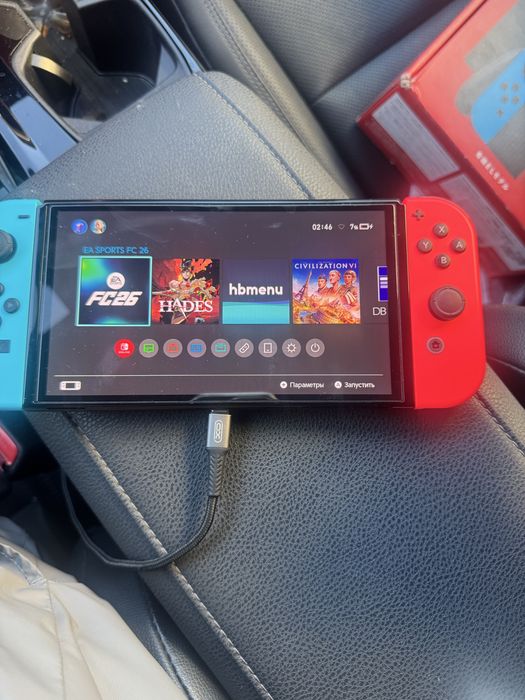 Nintendo oled прошитый 256