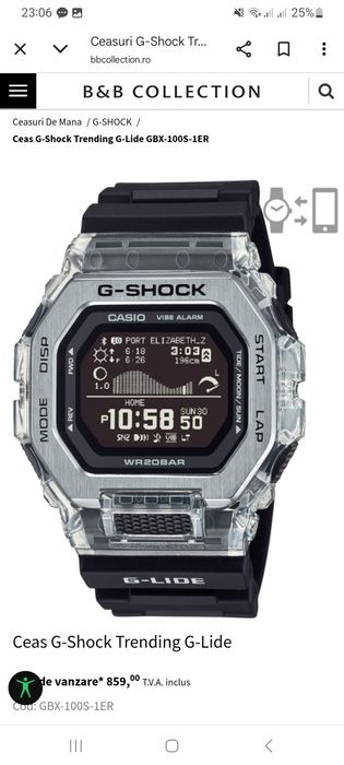 Casio G Shock GBX