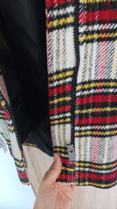 Палто за зимата в каре