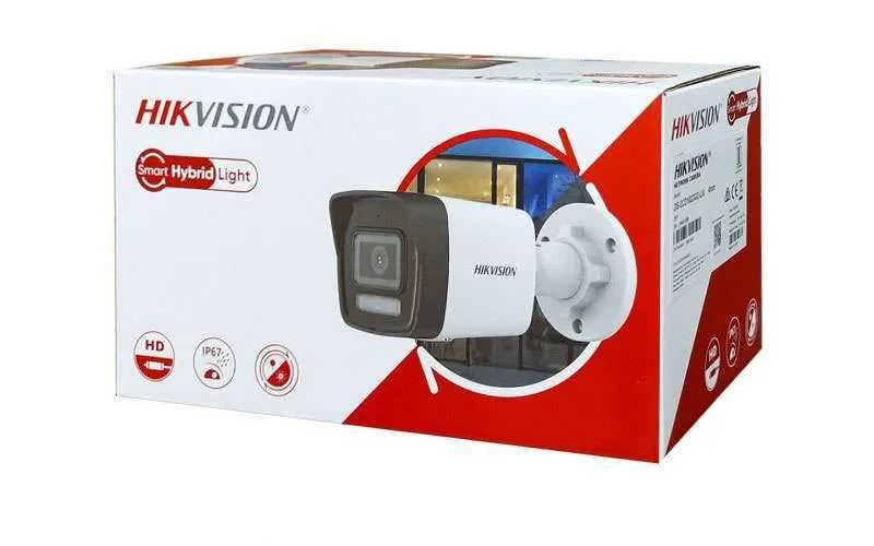 Camera IP Hikvision DS-2CD1043G2-LIU 4MP 2.8mm Smart Hybrid microfon PoE noua Sigilata