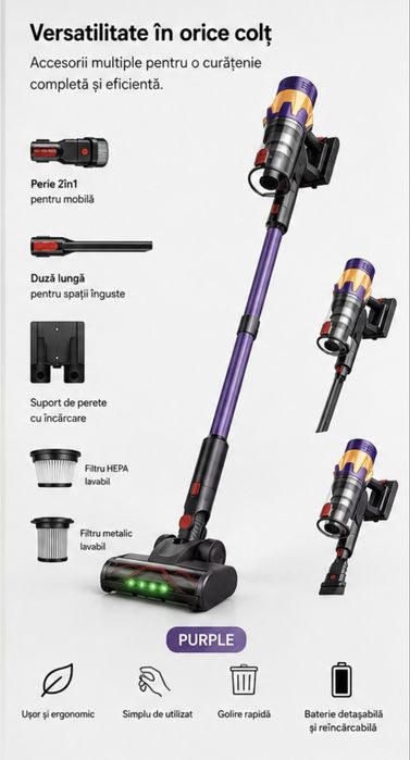Blossom - Aspirator vertical fara fir