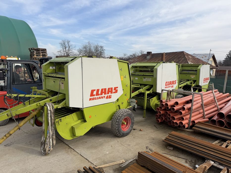 Balotiera/presa balotat/balot rotund 120/120 Claas 46