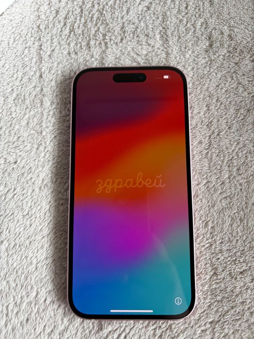 iPhone 15 , розов цвят , 128GB.
