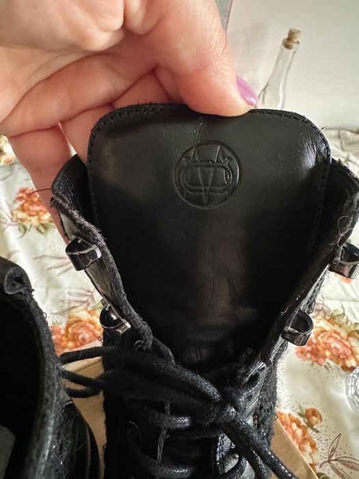 Ghete piele femei originale Massimo Dutti nr 40