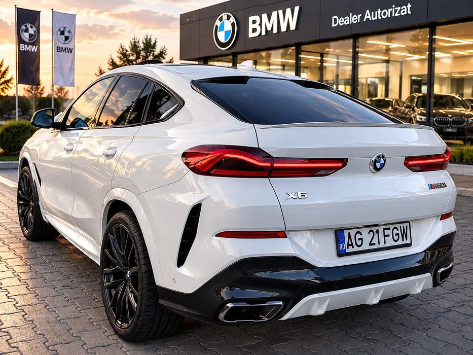 BMW X6 2021 M50D 49000Km Extra Full Impecabil 55000Euro