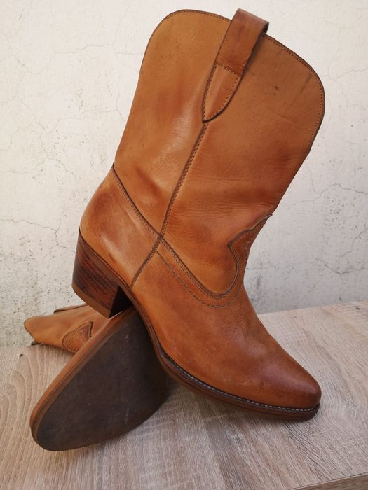 Cizma de piele  "Cowboy"
