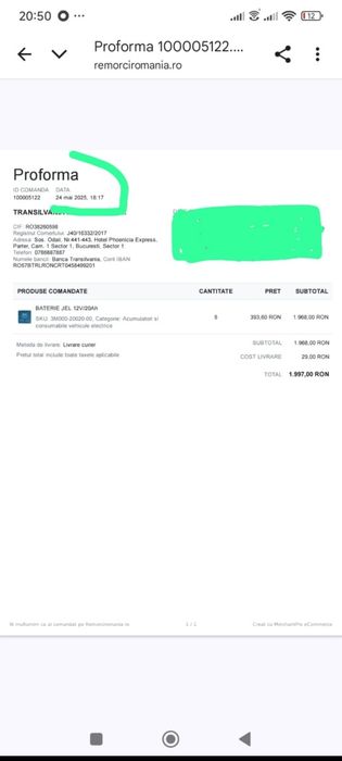 Tricicleta electrica adulti 2 locuri