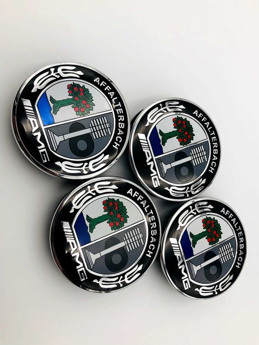Capace Janta Compatibile Mercedes Affalterbach AMG 72mm color