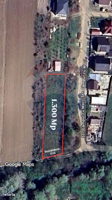 De vanzare teren intravilan 1300 mp – Măgurele, Ilfov