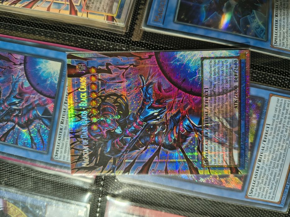 Yugioh ,Magician of dark chaos-black chaos ,Starlight original