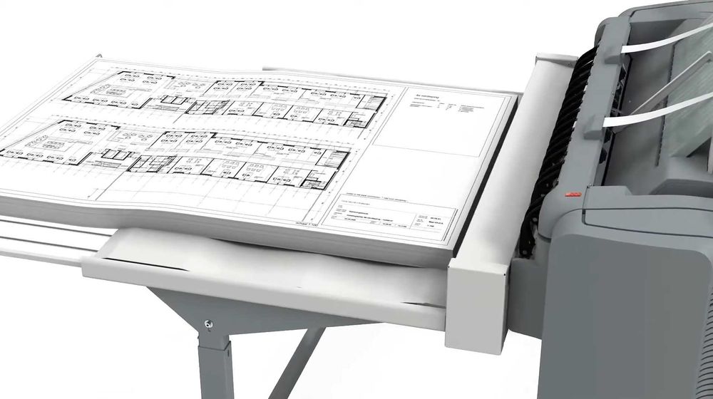 Masa livrare planse plotter OCE