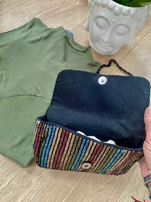 Сет от 2 части Данско боди+ мини чанта- Zara