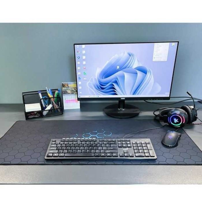 Mouse pad gaming XXL 90x40 cm impermeabil antiderapant model fagure