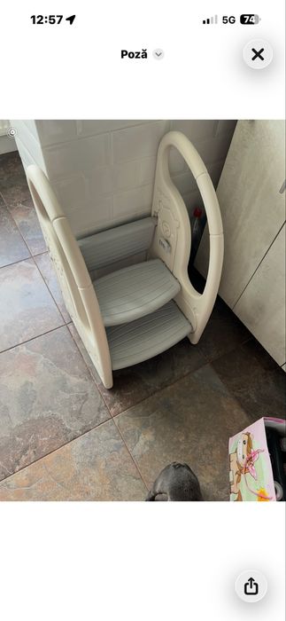 Vand scaunel inaltator pentru copii