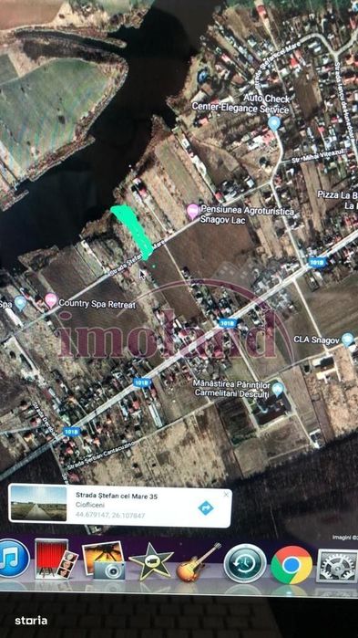 Vanzare Teren 5000mp - deschidere Lac Snagov - Ciofliceni