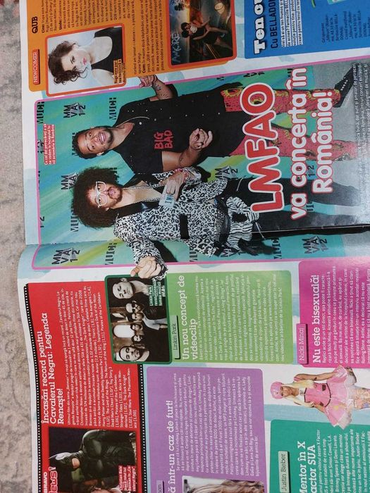 Revista Bravo Romania nr 19 / 2012 cu pariu cu viata lala band r pe