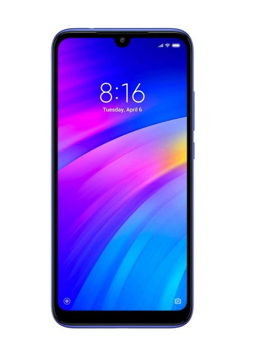 Нов Смартфон Xiaomi Redmi 7, Dual SIM, 64GB, 4G, Blue