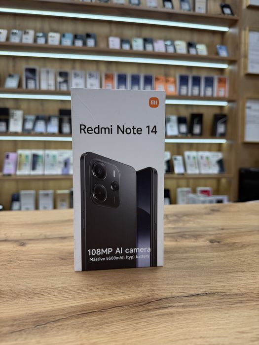 ‼️Xiaomi Redmi Note 14 Black 256Gb/8Gb ram -Nou - Garantie 12 luni